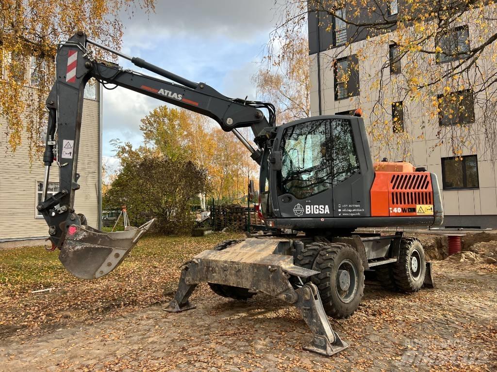 Atlas 140 W Колісні екскаватори