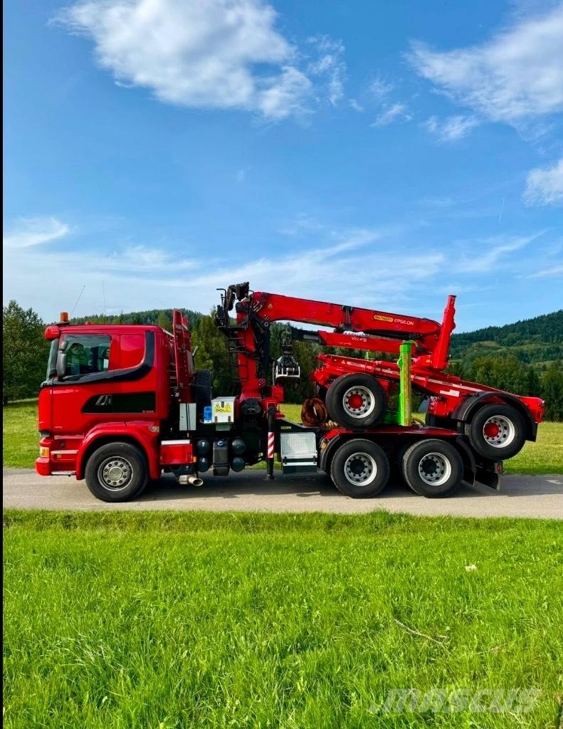 Scania R580 V8 6x4 Лісовози