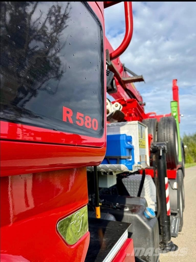 Scania R580 V8 6x4 Лісовози
