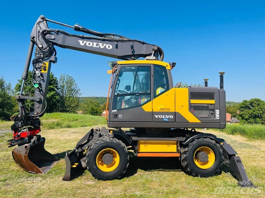 Volvo EW 160 E Колісні екскаватори