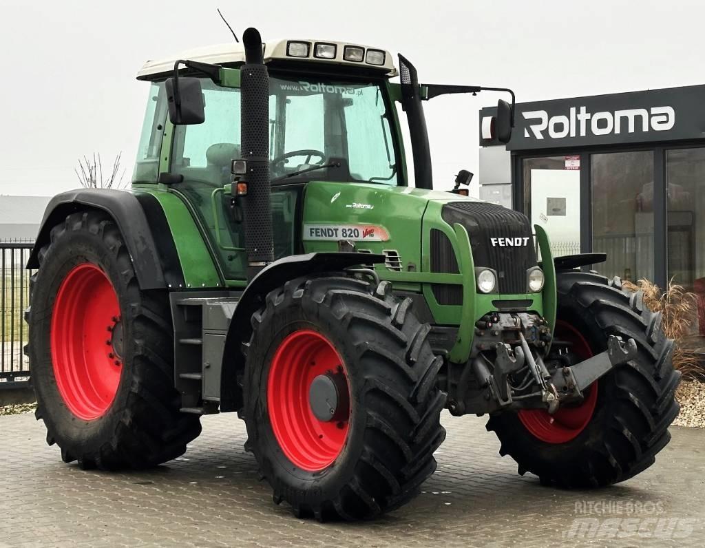 Fendt 820 Vario TMS Трактори