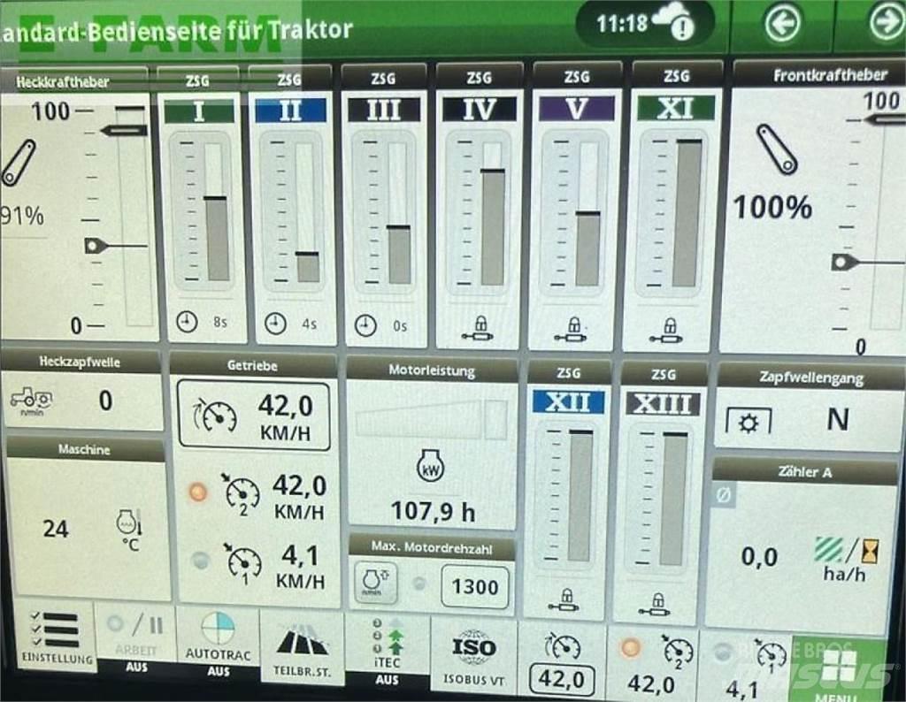 John Deere 6r 250 Трактори