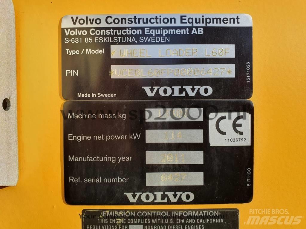 Volvo L 60 F Фронтальні навантажувачі