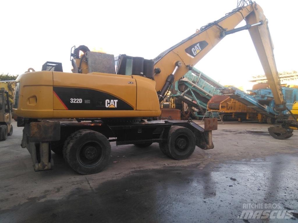 CAT M 322D MH Перевантажувачі металобрухту/промислові навантажувачі