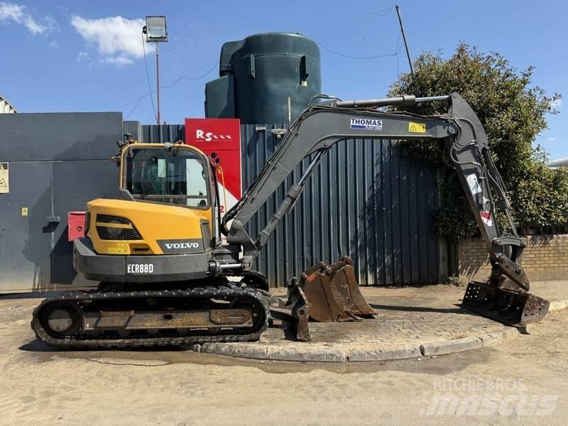 Volvo ECR 88 D Міні-екскаватори < 7т
