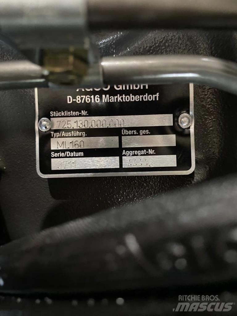 Fendt ML160 VARIO Коробка передач
