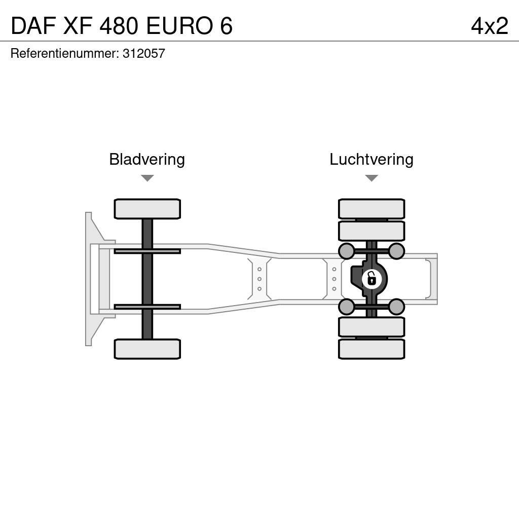 DAF XF 480 EURO 6 Тягачі