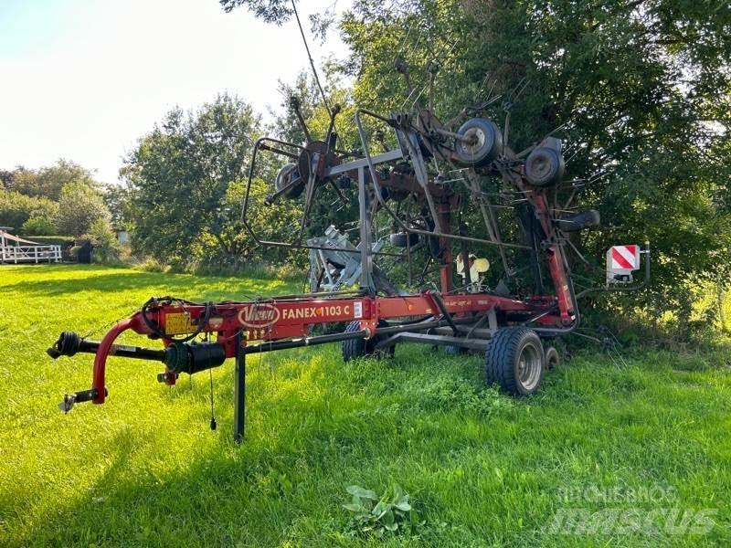 Vicon Fanex 1103 C Граблі і сінозворушувачі