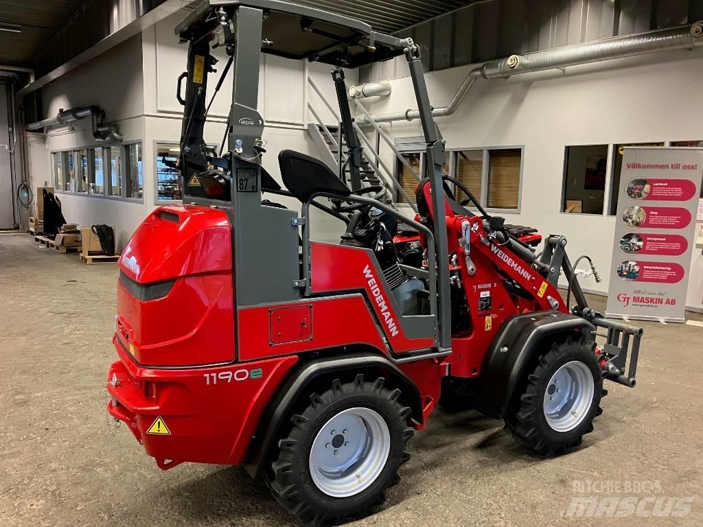 Weidemann 1190e Міні-навантажувачі