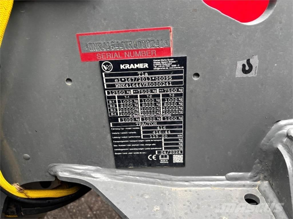 Kramer KT557 Телескопічні навантажувачі
