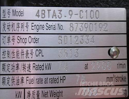 Cummins 4BTA3.9-C100 Двигуни