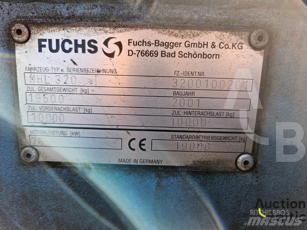 Fuchs MHL 320 Колісні екскаватори