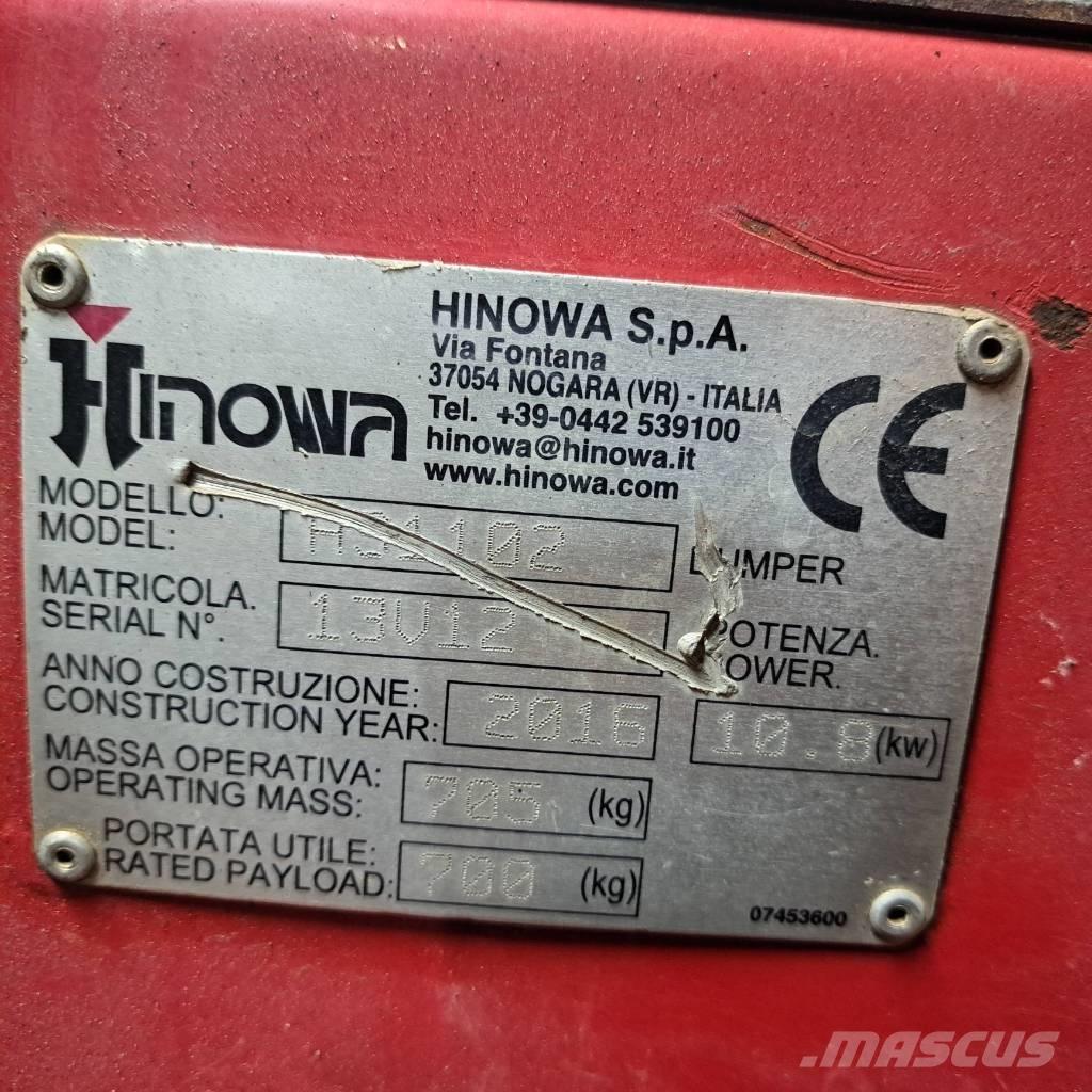Hinowa HS1102 Гусеничні самоскиди