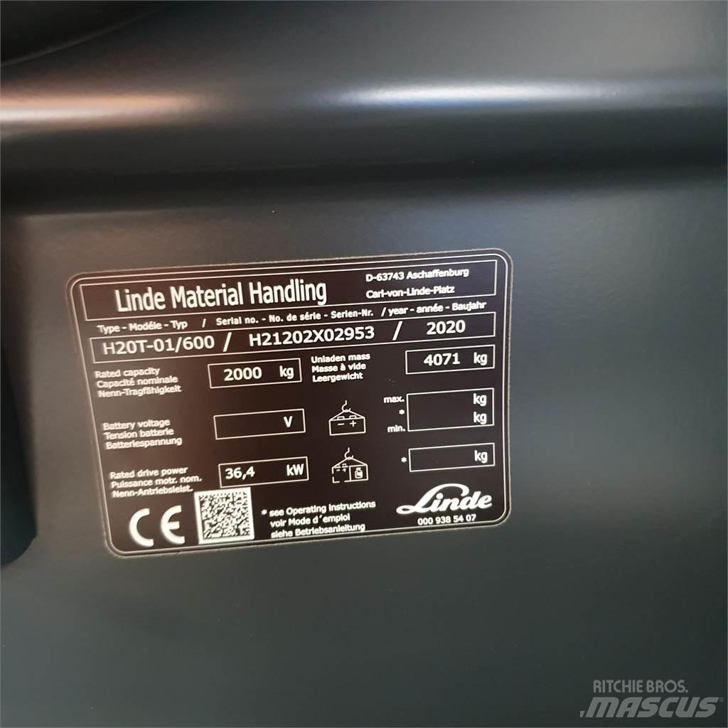 Linde H20T/600 Газові навантажувачі