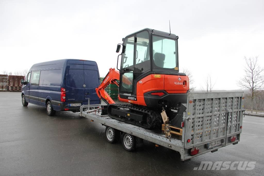 Kubota KX027-4 Міні-екскаватори < 7т