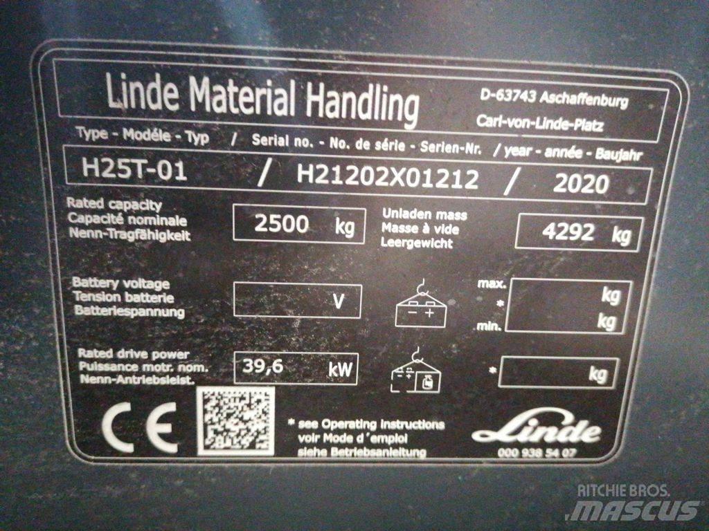 Linde H25T-01 Електронавантажувачі