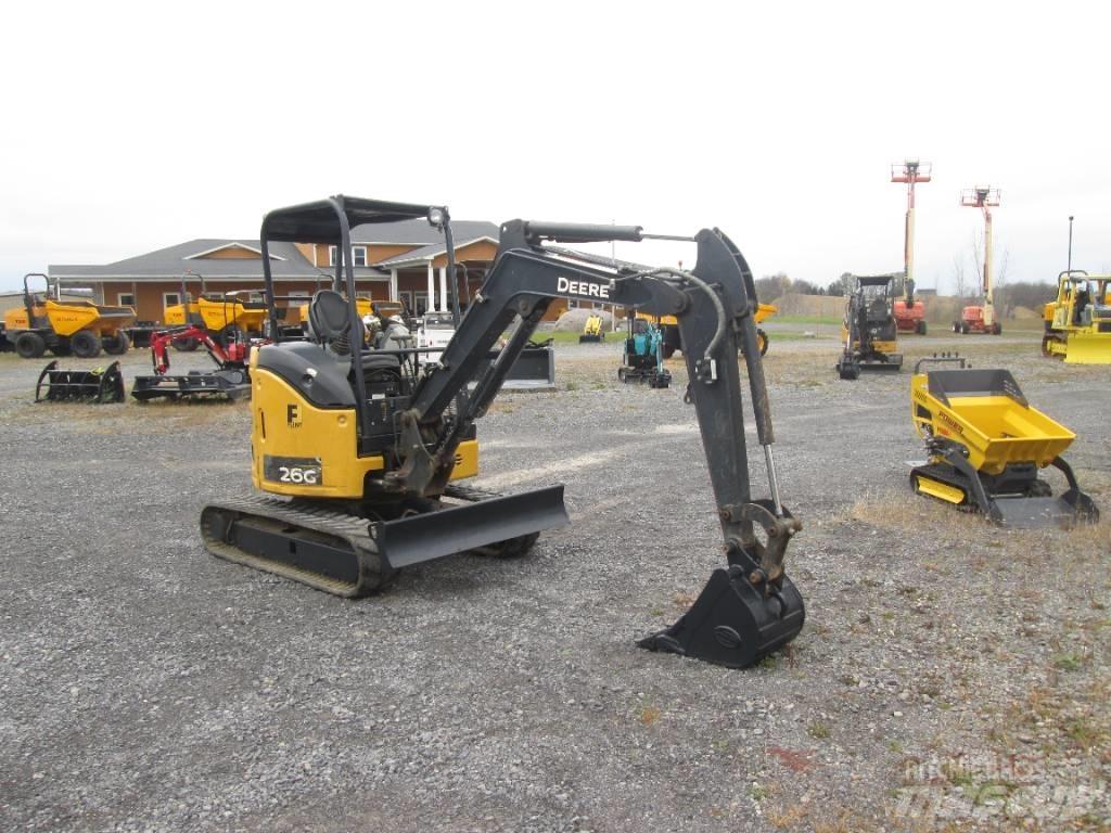 John Deere 26G Міні-екскаватори < 7т