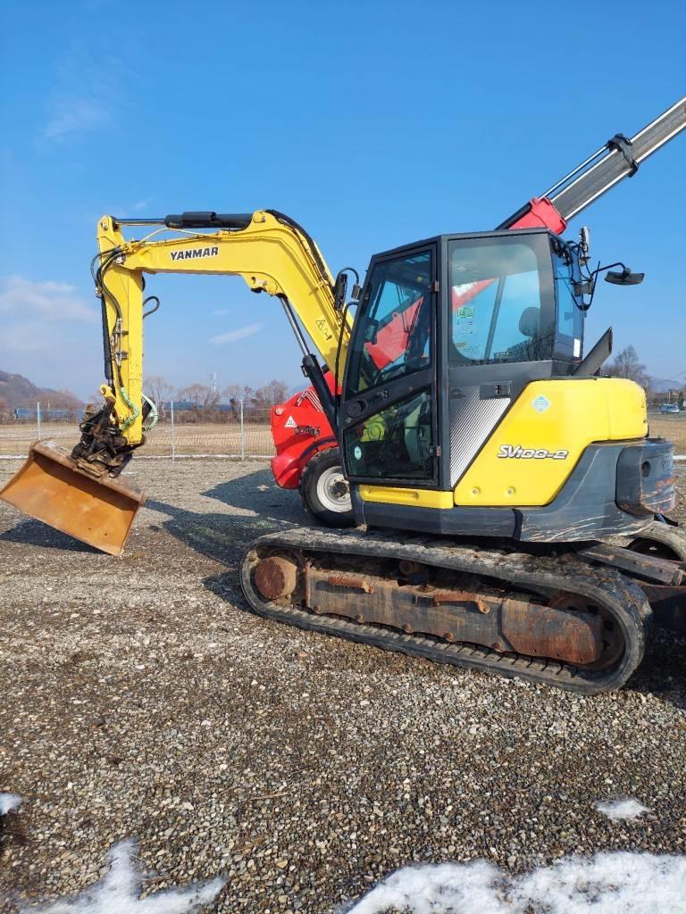 Yanmar SV 100-2 Середні екскаватори 7т. - 12т.