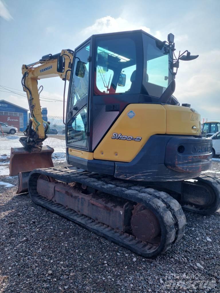 Yanmar SV 100-2 Середні екскаватори 7т. - 12т.