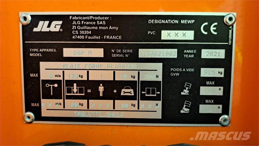 JLG DSP-M (NEW 2021) Інші підйомники і платформи