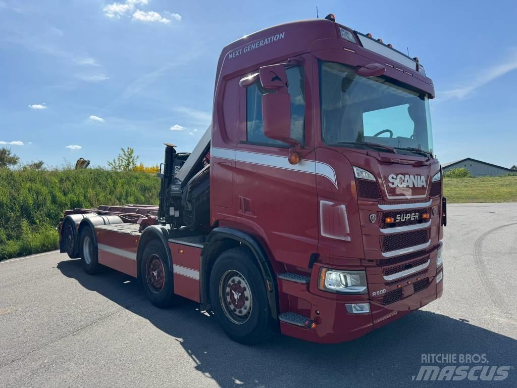 Scania R 500 CB Автокрани