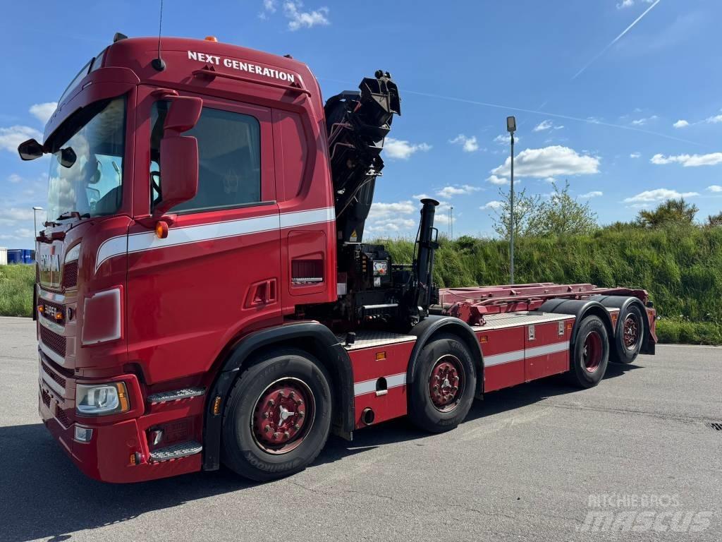 Scania R 500 CB Автокрани