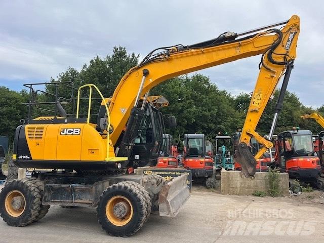 JCB JS 145 W Колісні екскаватори