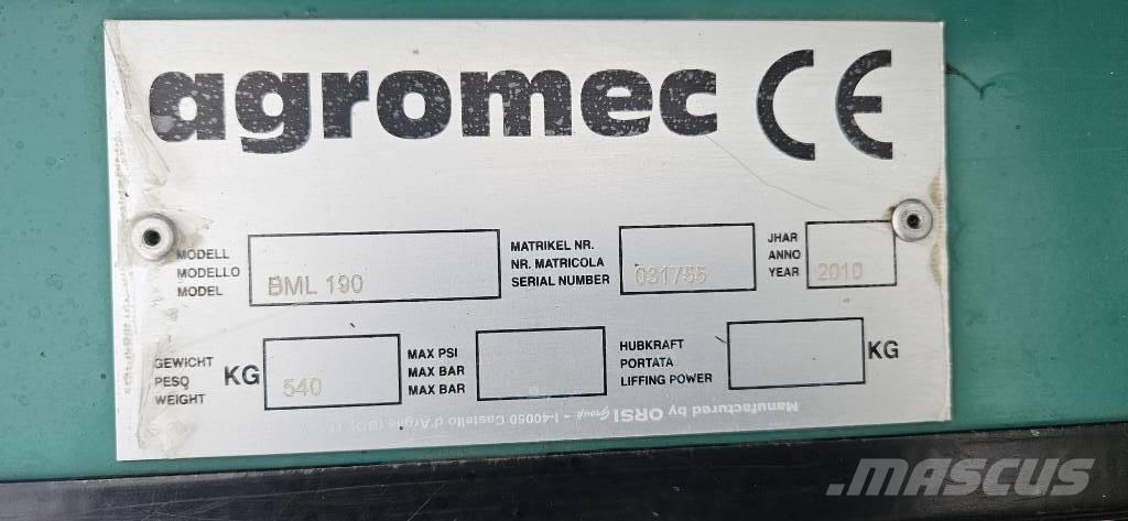 Agromec Klepelmaaier Звичайні плуги