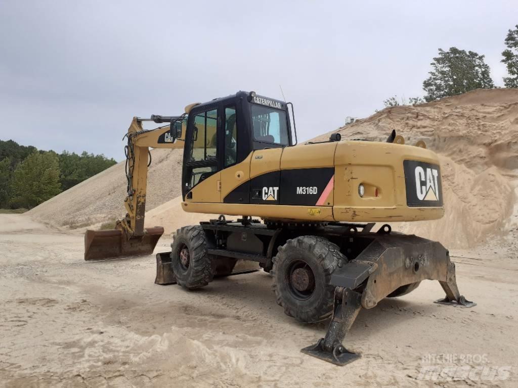 CAT M 316 D Колісні екскаватори