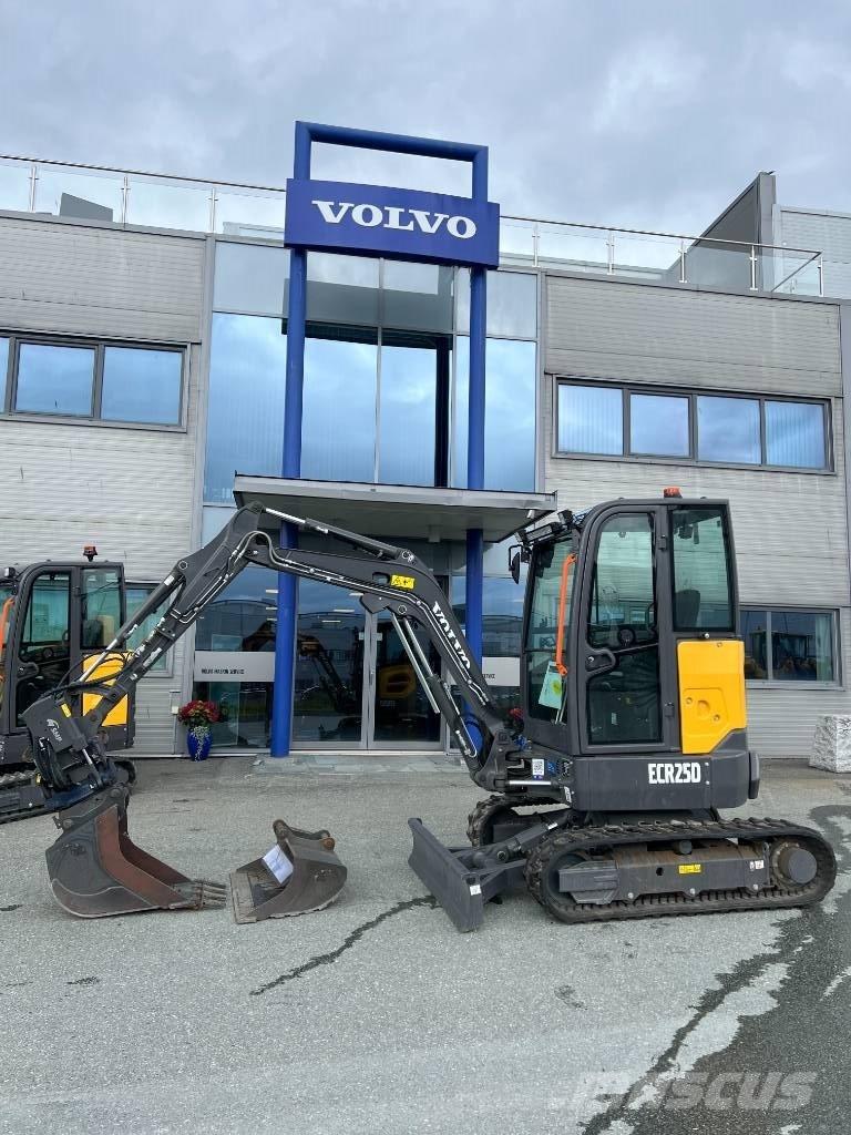 Volvo ECR 25 D Міні-екскаватори < 7т