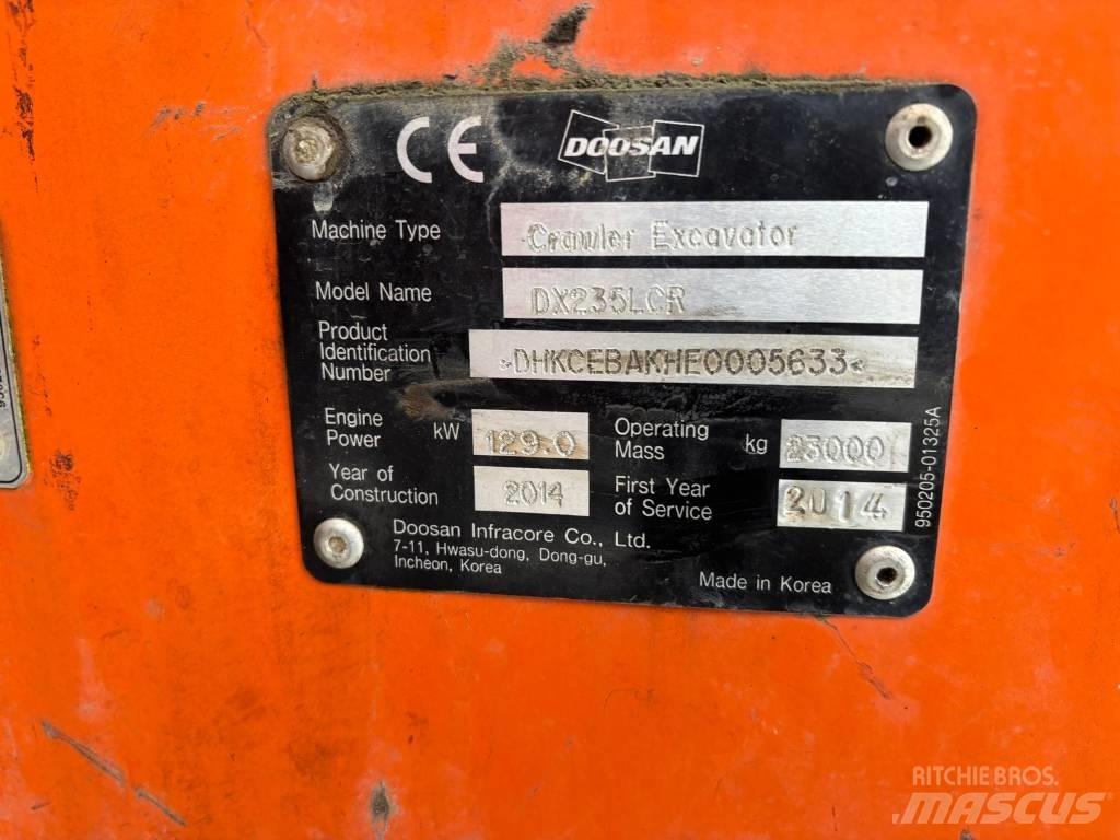Doosan DX225 LC R Гусеничні екскаватори