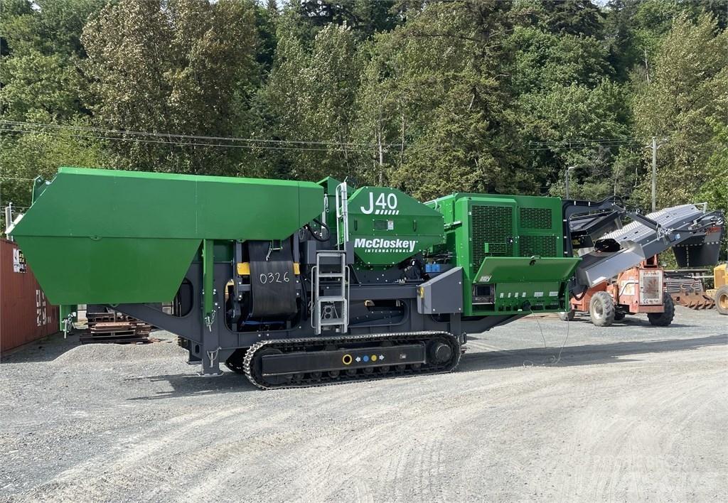 McCloskey J40 Роздрібнювачі