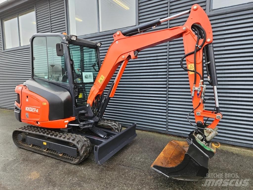 Kubota kx027-4 Міні-екскаватори < 7т