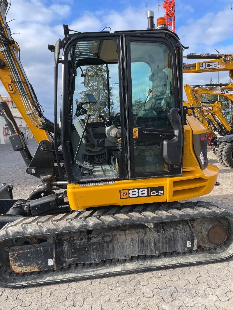 JCB 86C-2 TAB Середні екскаватори 7т. - 12т.