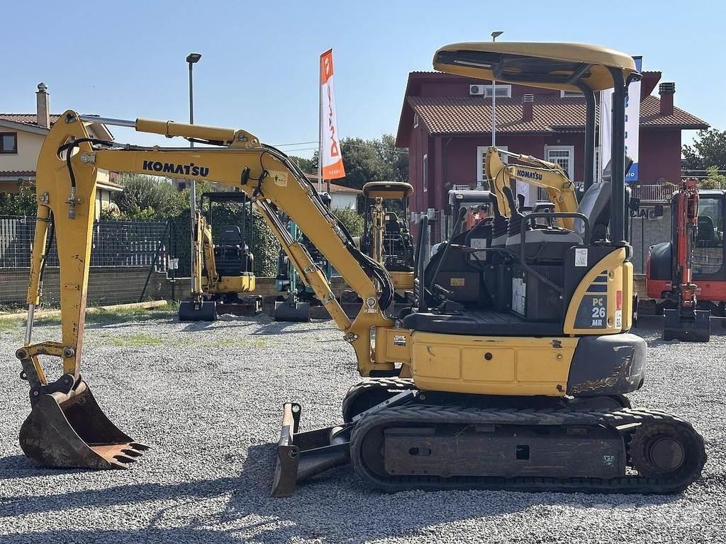 Komatsu PC26MR-3 Міні-екскаватори < 7т