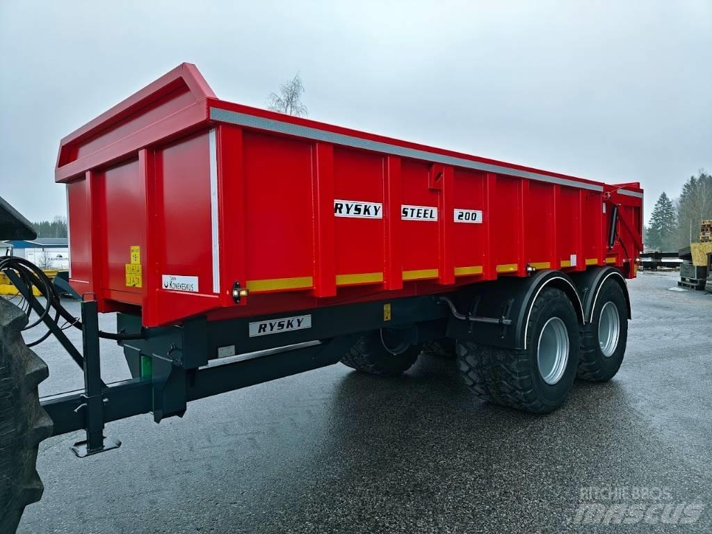 Rysky Steel 200 HARD Самосвальні причепи