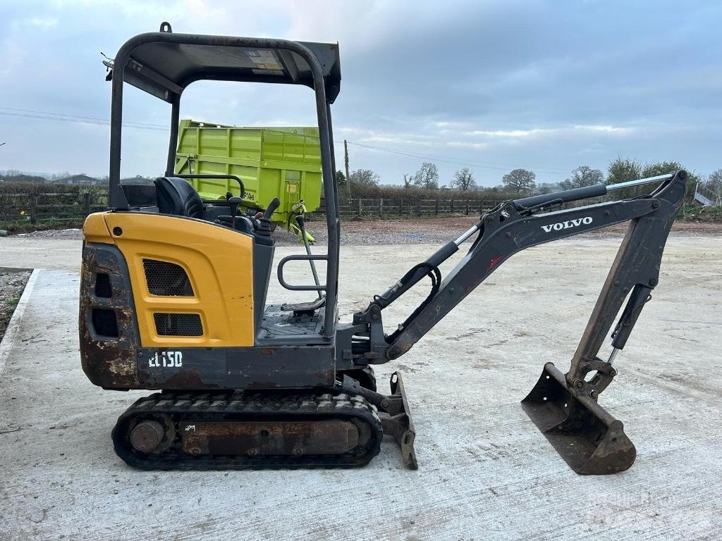 Volvo EC 15D Міні-екскаватори < 7т