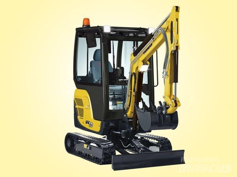 Yanmar SV 18 Міні-екскаватори < 7т