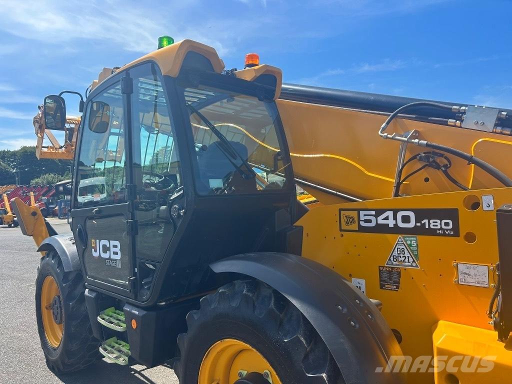 JCB 540-180 Телескопічні навантажувачі
