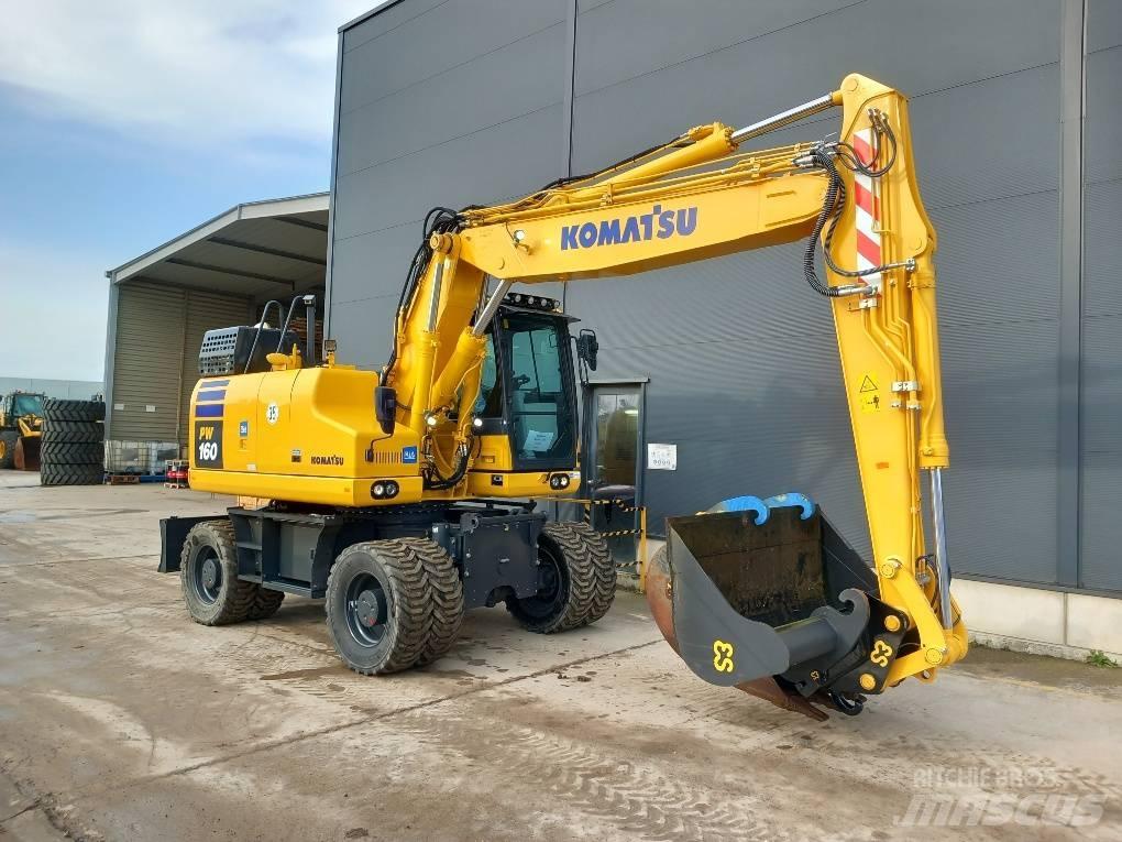 Komatsu PW160-11E0 Колісні екскаватори