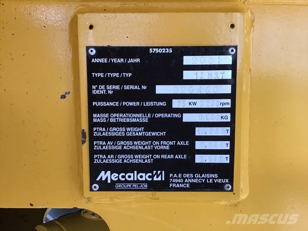 Mecalac 12 MXT Колісні екскаватори