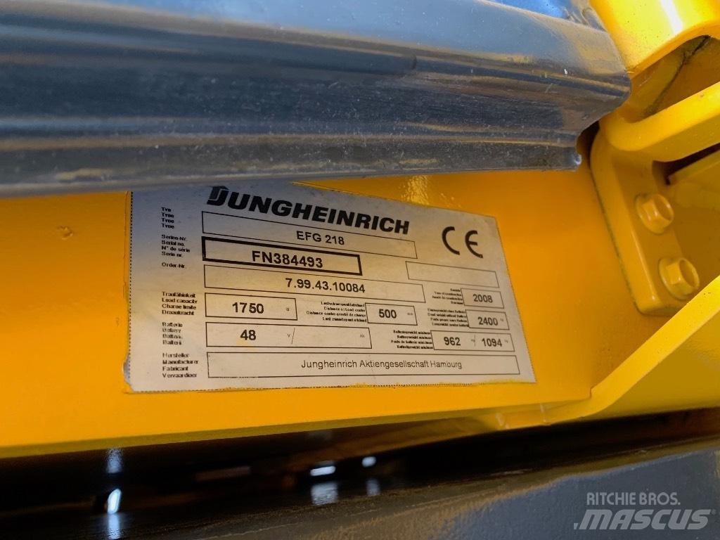Jungheinrich EFG 218 Електронавантажувачі