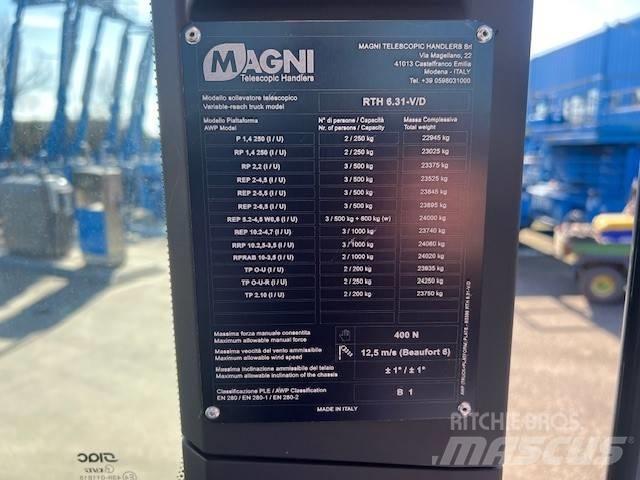 Magni RTH 6.31 Телескопічні навантажувачі