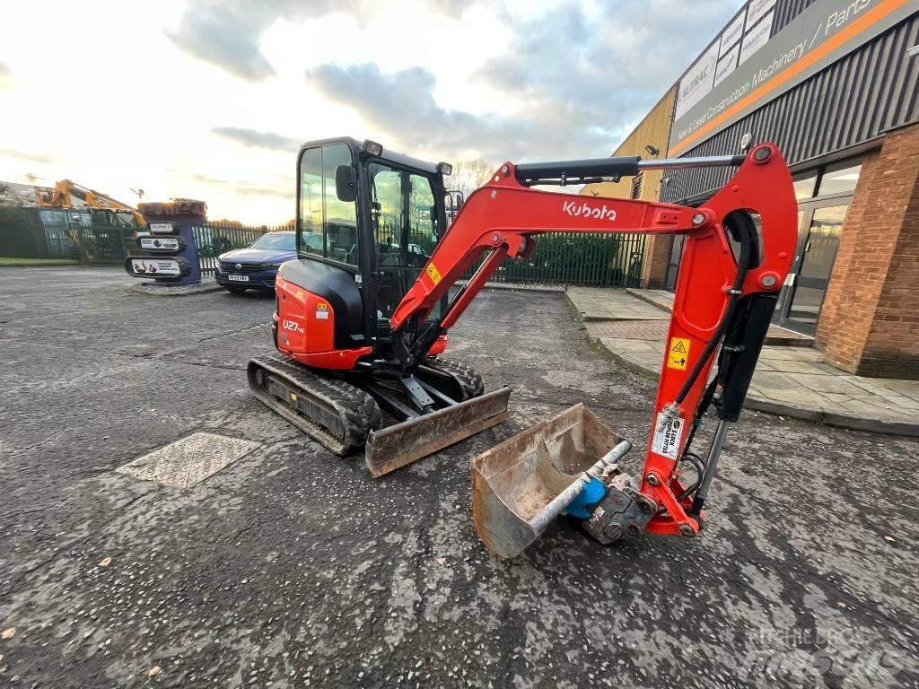 Kubota U 27-4 Гусеничні екскаватори
