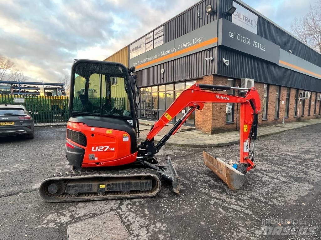 Kubota U 27-4 Гусеничні екскаватори