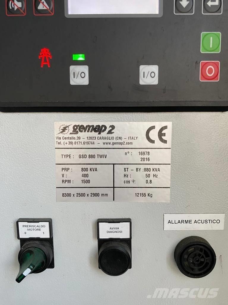  gemap 2 GSD 880 TWIV Дизельні генератори