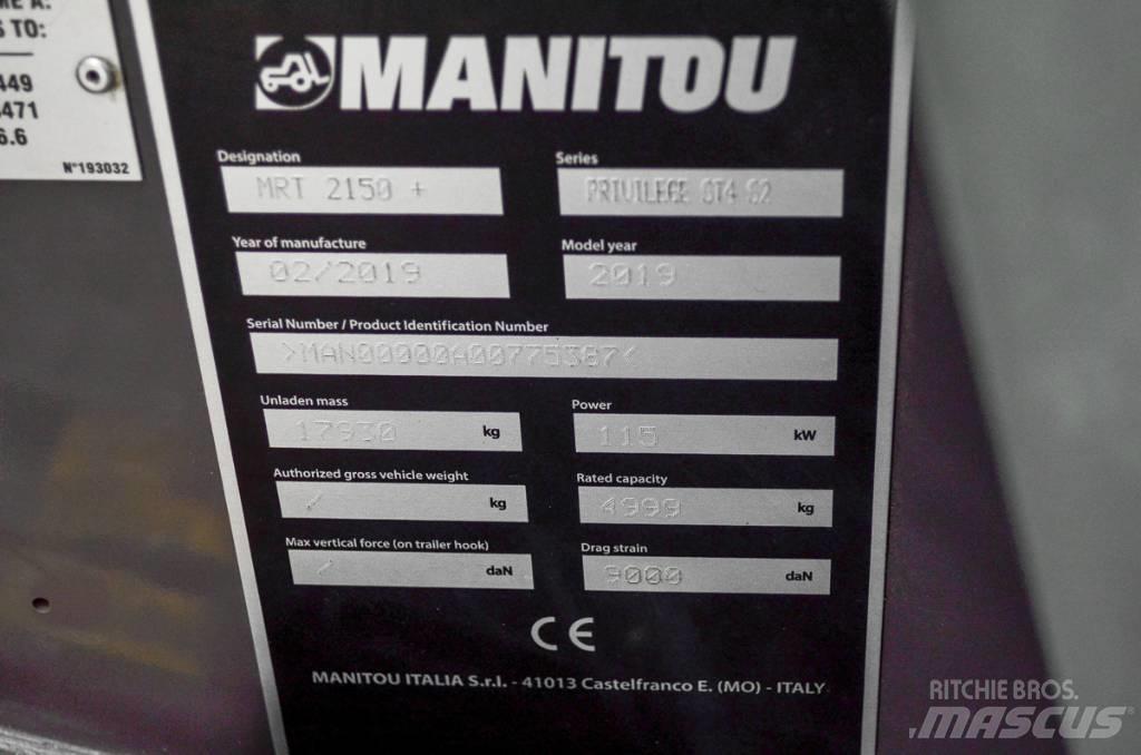 Manitou MRT 2150 Телескопічні навантажувачі