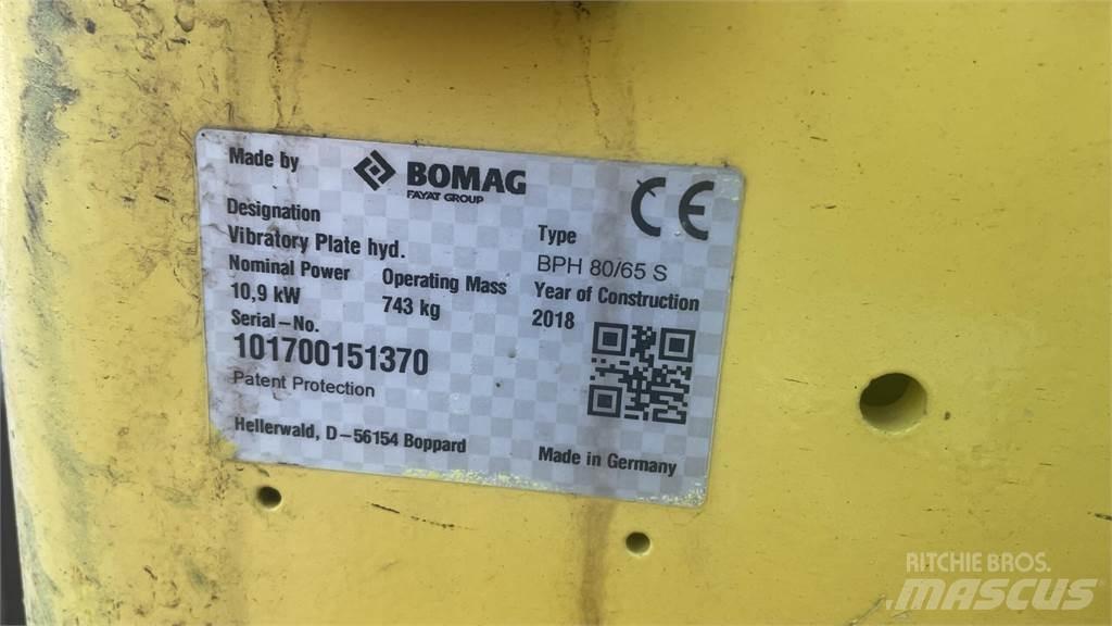 Bomag BPH 80/65 S Ущільнювачі грунту