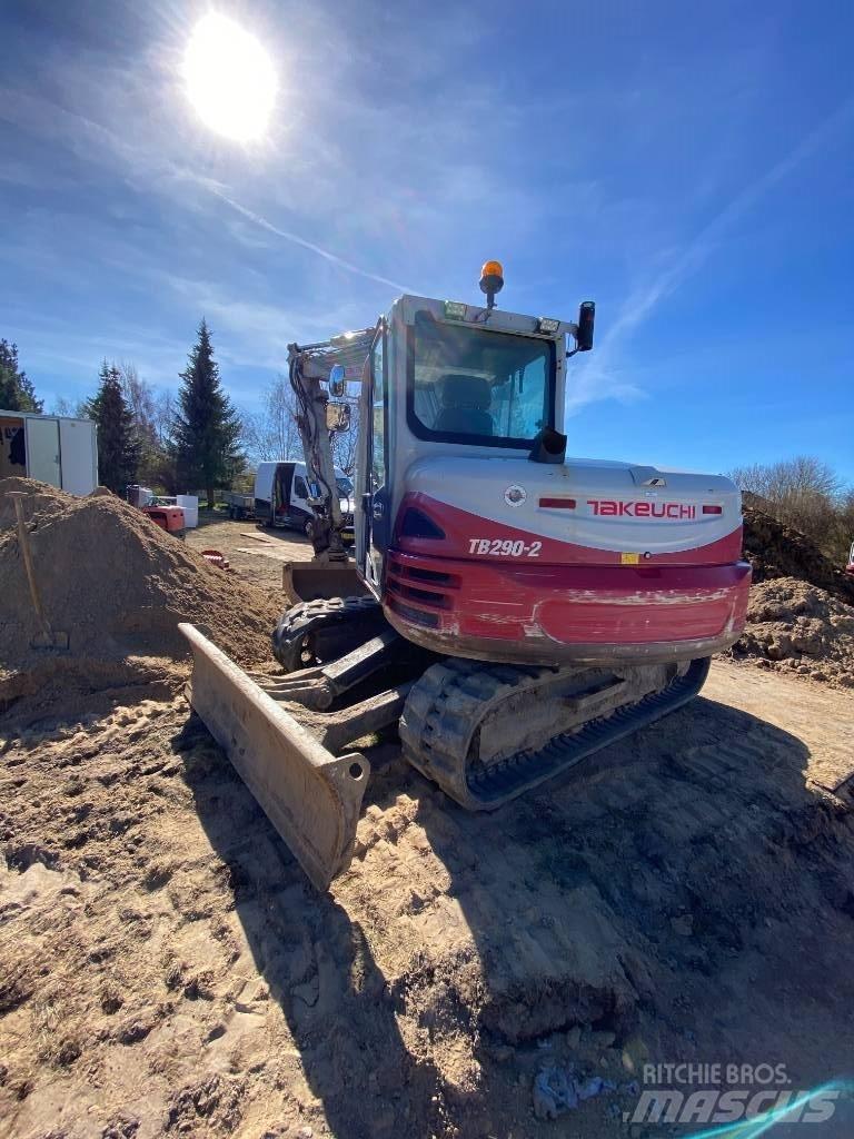 Takeuchi TB290-2 Міні-екскаватори < 7т