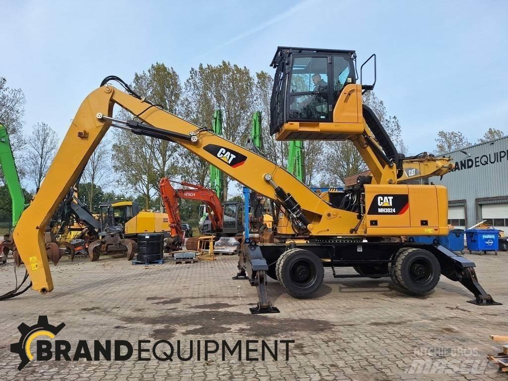CAT MH3024 Перевантажувачі металобрухту/промислові навантажувачі